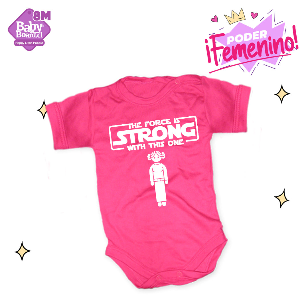 002.- Body Bebé The force is strong