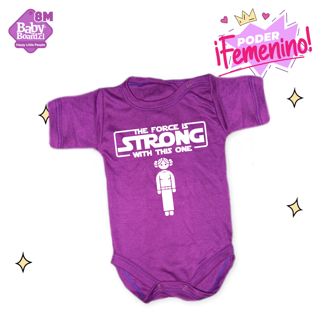 002.- Body Bebé The force is strong