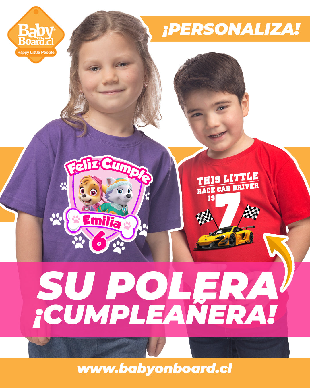 Polera Cumpleañera