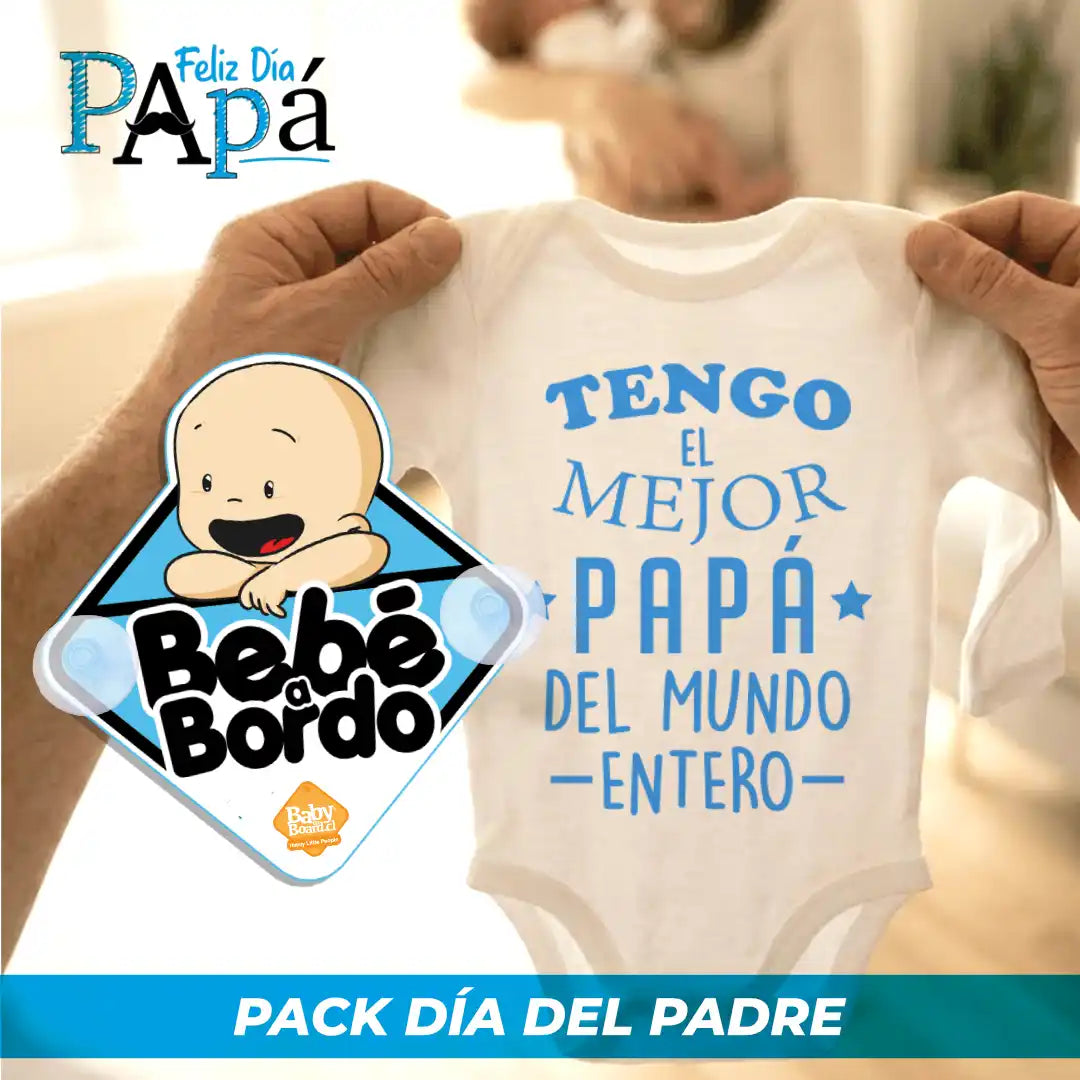 Pack día del padre, bebé niño