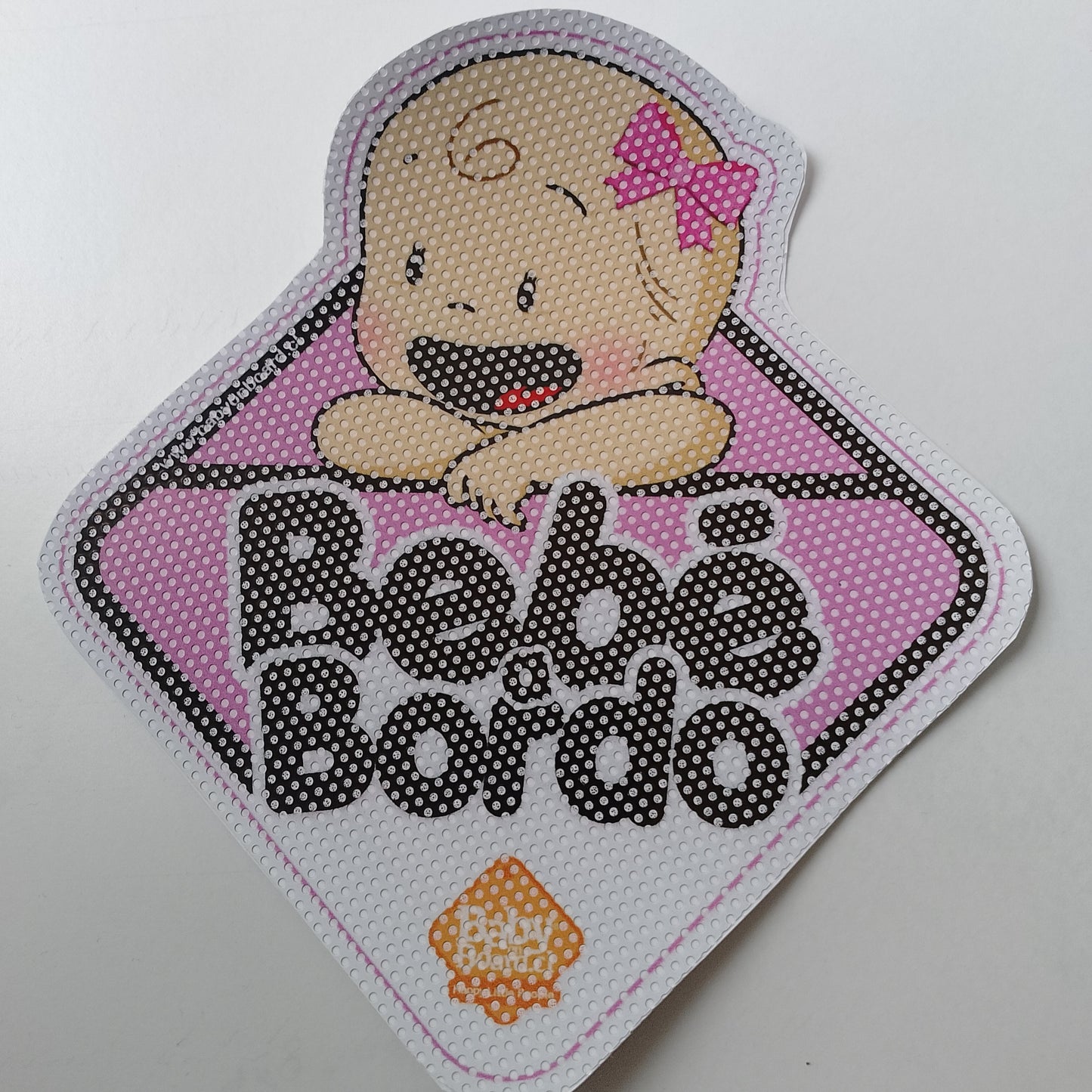 Letrero W.V. Bebé a Bordo Niña - Bebé Logo