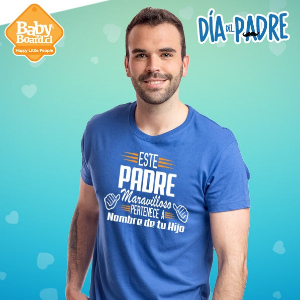 Polera Hombre Este Padre Maravilloso Pertenerce A...