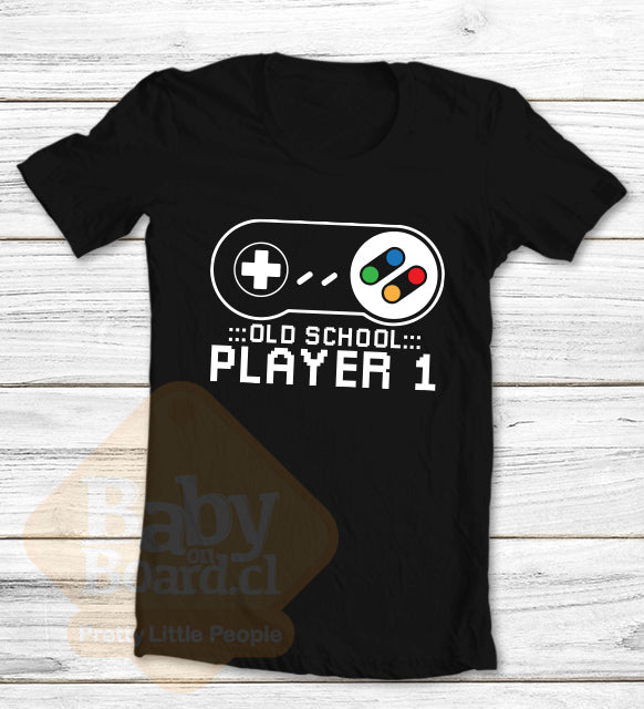 54.- Polera Adulto Gamer - Player 1