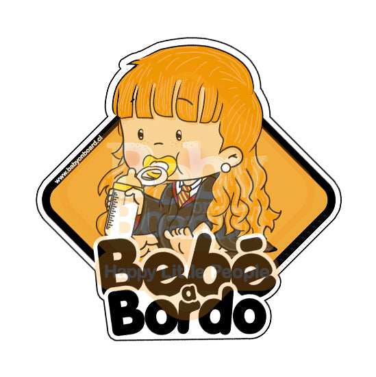 Letrero Bebé a Bordo, Baby Hermione
