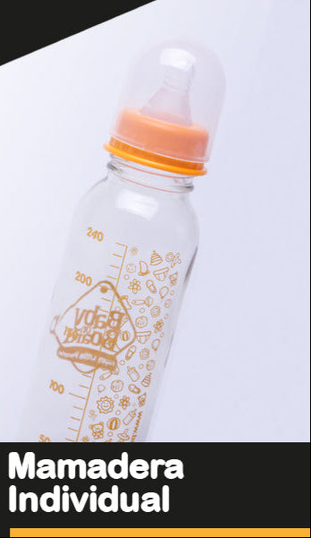 Mamadera de Vidrio 240 ML