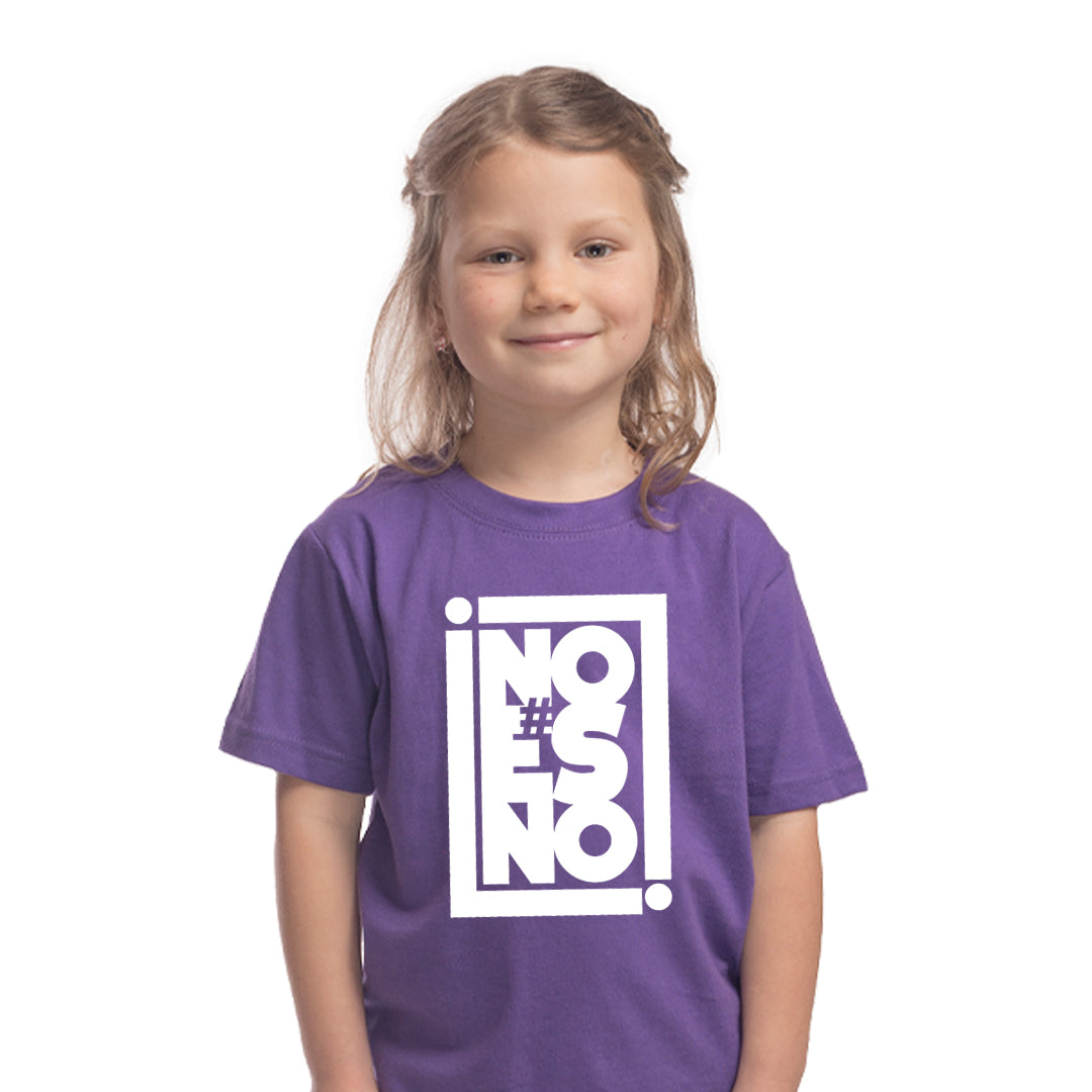Polera Niña "No es No"