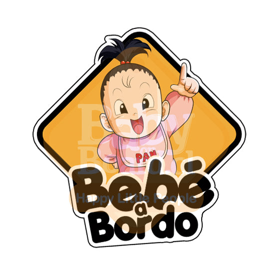 Letrero Bebé a Bordo BabyPan