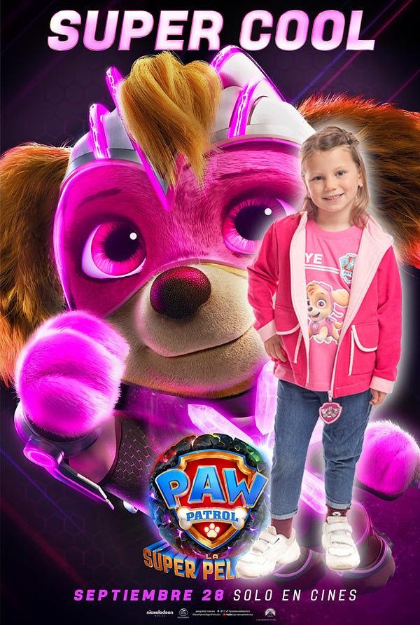 Polerón Skye Paw Patrol Manga Larga