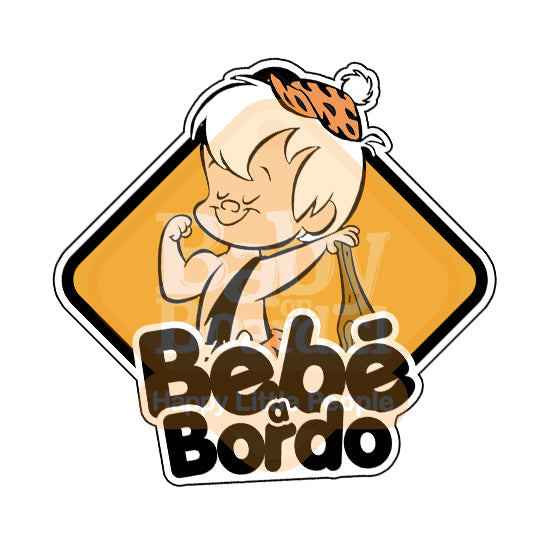 Letrero Bebé a Bordo BabyBamBam