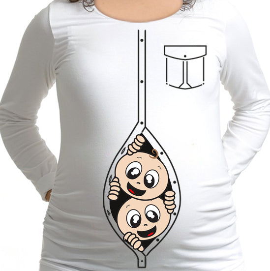 #026.- Polera Botón Gemelos