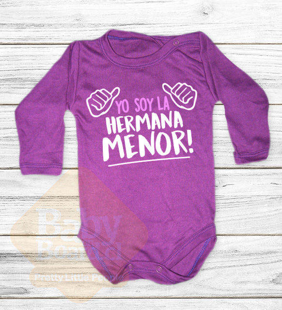 71.B- Body Bebé Hermana menor