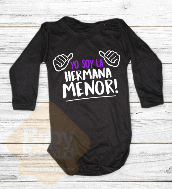 71.B- Body Bebé Hermana menor