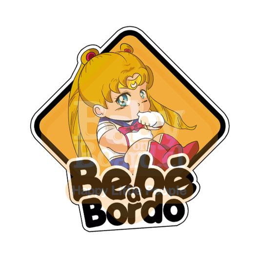 Letrero Bebé a Bordo BabySerena, SailorMoon