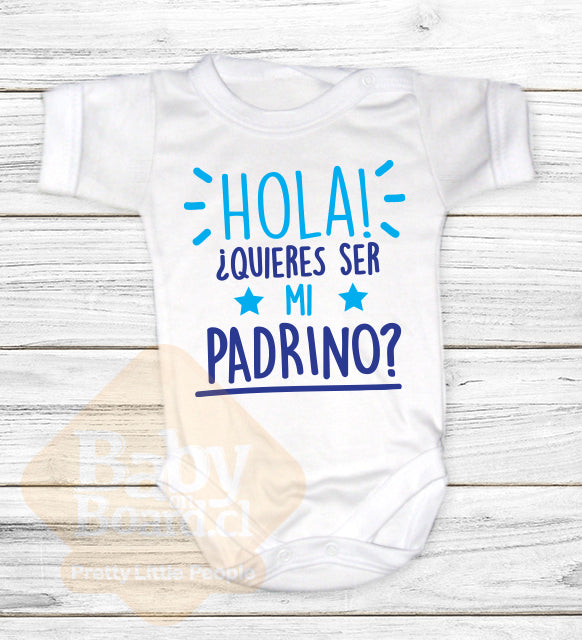65B Body Bebé ¿Quieres ser mi Padrino?