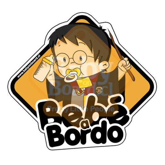 Letrero Bebé a Bordo Baby Harry