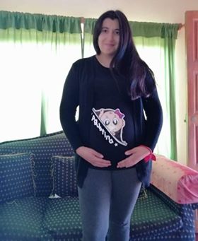 500.- Agregar nombre polera embarazo