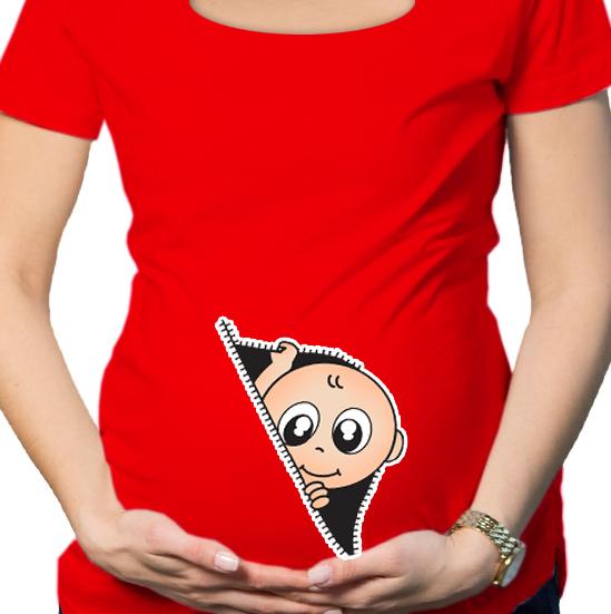 #040.- Polera Embarazada Cierre Niño