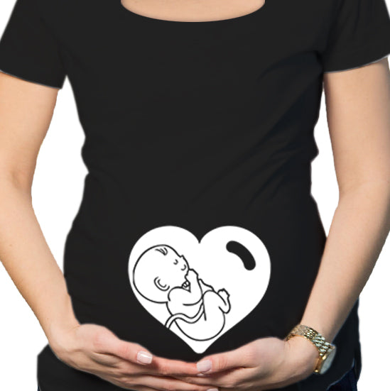#051.- Polera Embarazada Corazon