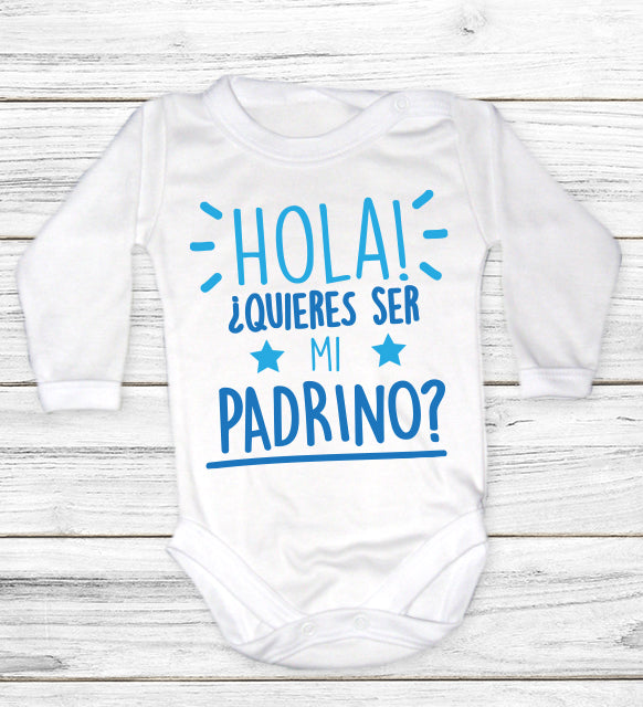65B Body Bebé ¿Quieres ser mi Padrino?