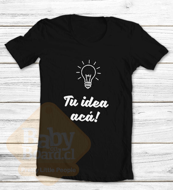 #300.- Polera Adulto personalizado