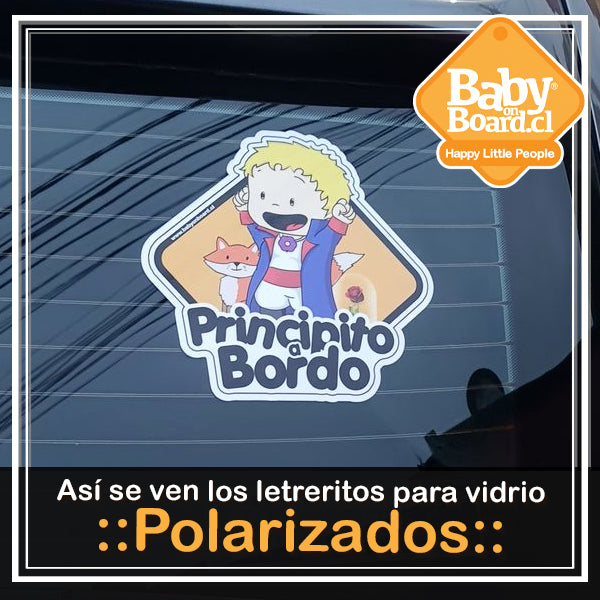 Letrero Bebé a Bordo BabyGrogu