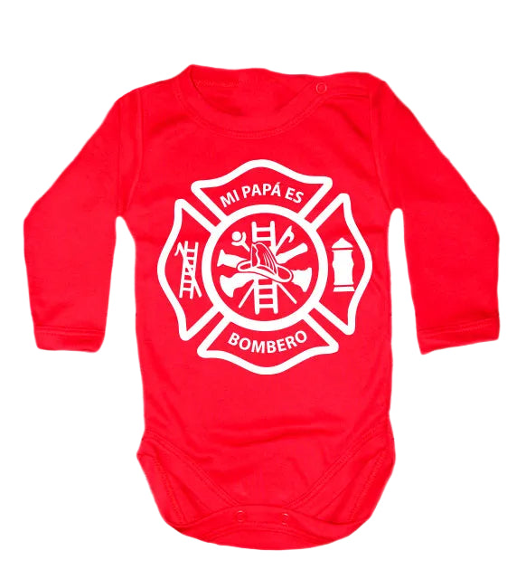 Body Bebé Bombero