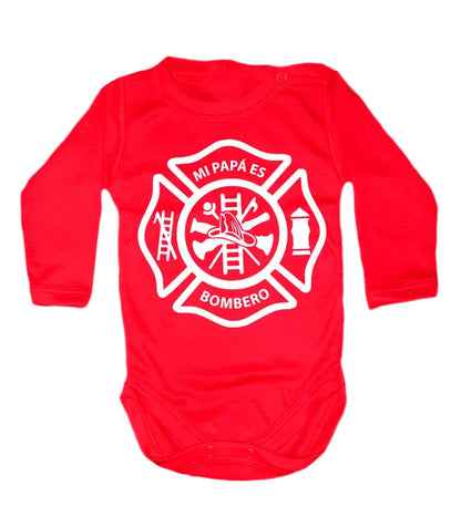Body Bebé Bombero