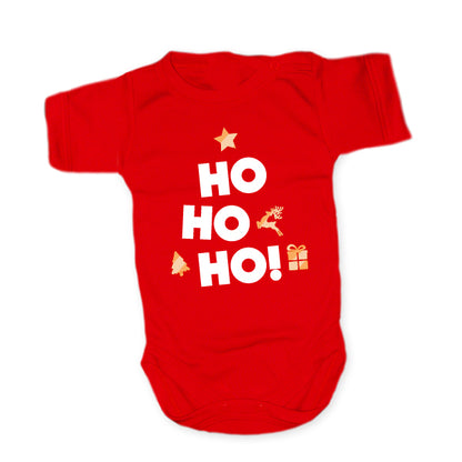 Body Bebé Navidad HO HO HO