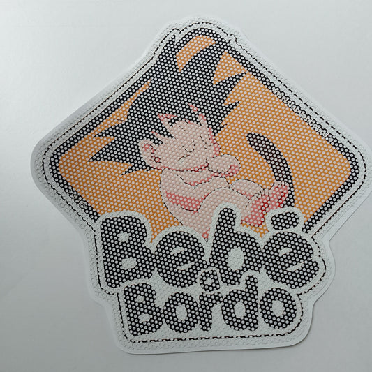 Letrero W.V. Bebé a Bordo Baby Goku