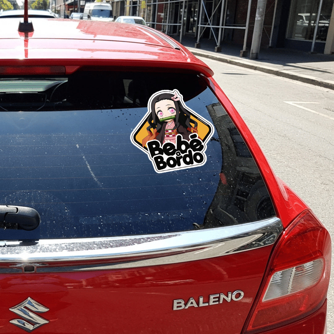 Letrero Bebé a Bordo BabyNesuko Adhesivo