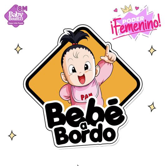 Letrero Bebé a Bordo BabyPan