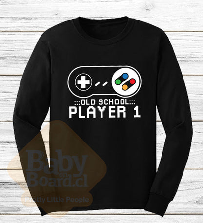 54.- Polera Adulto Gamer - Player 1