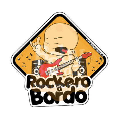 OFERTA - Letrero Rockero Bordo