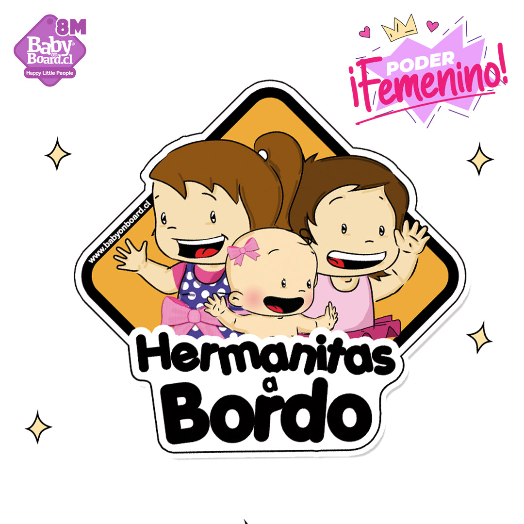 #044B Hermanitas a Bordo Hermana Mayor de dos niñas