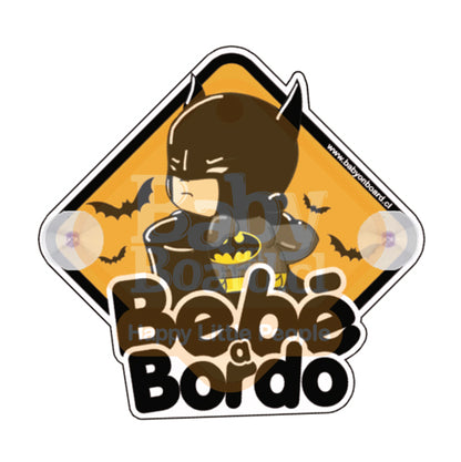 Letrero Bebé a Bordo BabyBatman