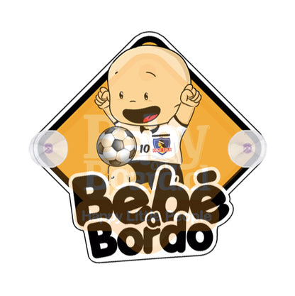 Letrero Bebé a Bordo Cacique