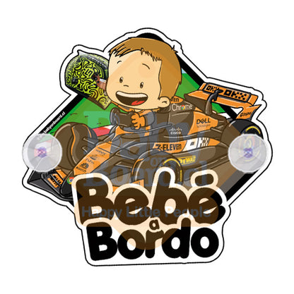 Letrero Bebé a Bordo, Lando F1