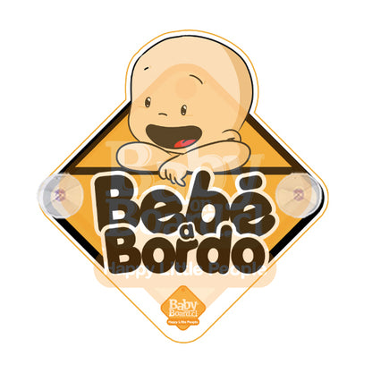 Bebé a Bordo Neutro - Bebé Logo