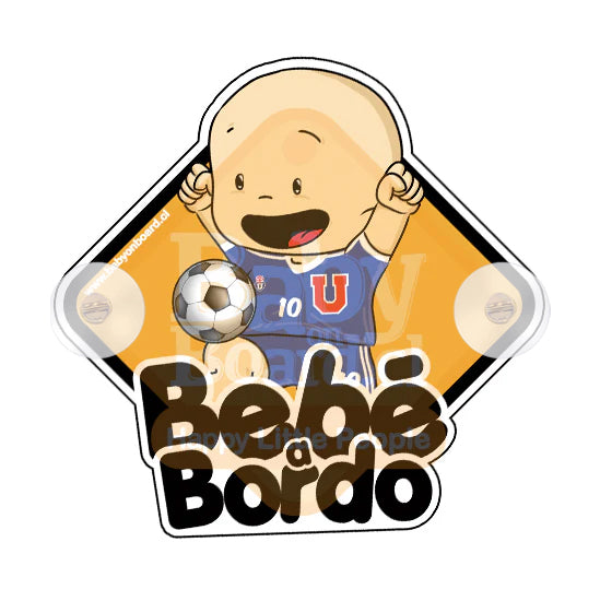 Letrero Bebé a Bordo Universidad de Chile