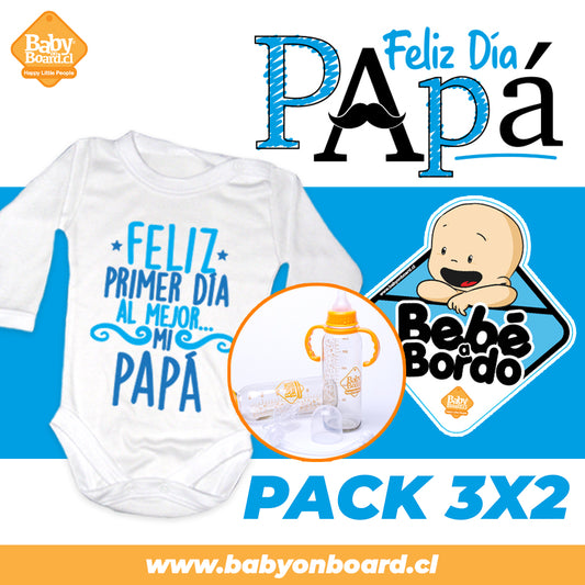 Pack feliz día al mejor, mi papá (niño)