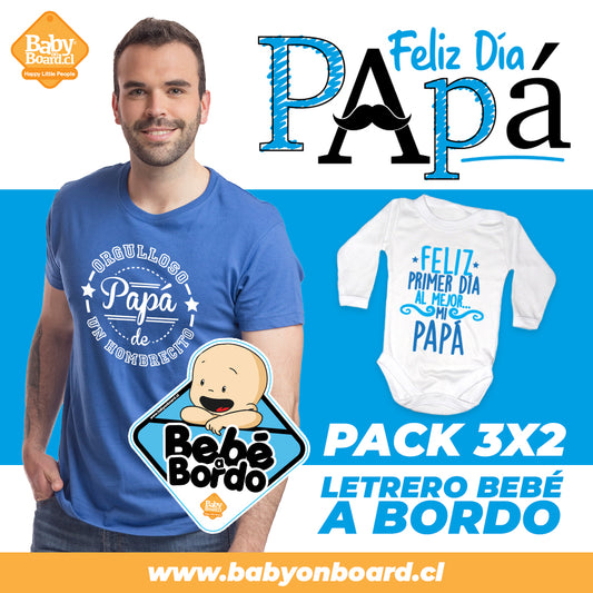 Pack Orgulloso Papá de un Hombrecito