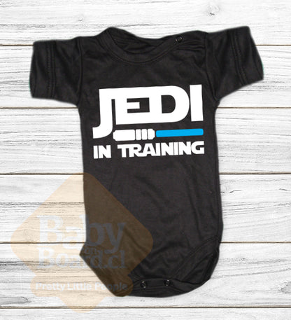 53.- Conjunto Polera Jedi Master + Body Jedi In Training