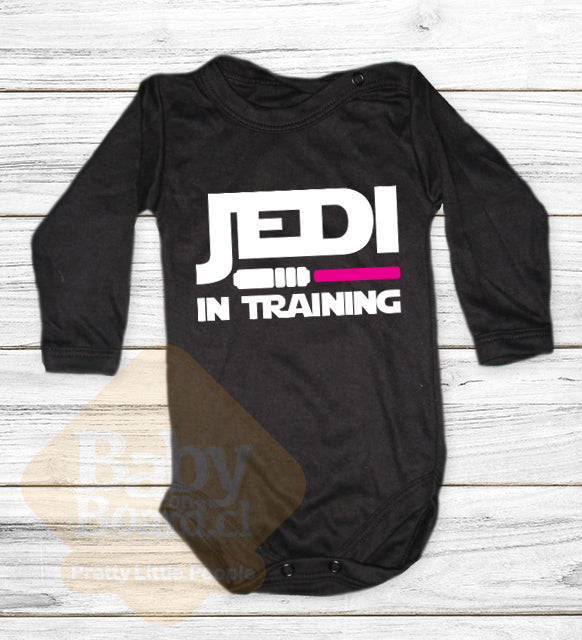 53.- Conjunto Polera Jedi Master + Body Jedi In Training