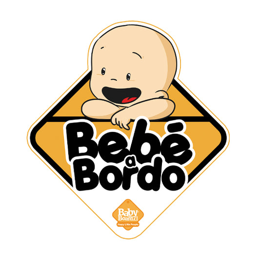 Bebé a Bordo Neutro - Bebé Logo