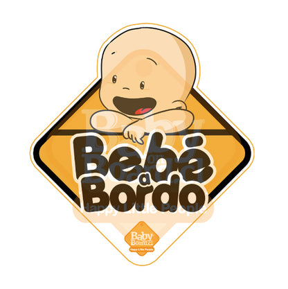 Bebé a Bordo Neutro - Bebé Logo