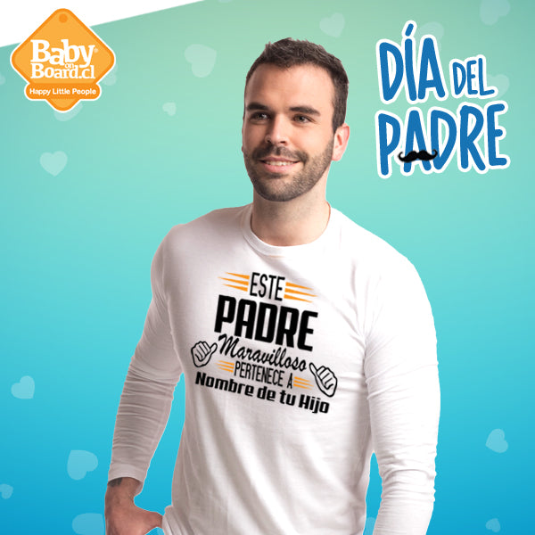 Polera Hombre Este Padre Maravilloso Pertenerce A...