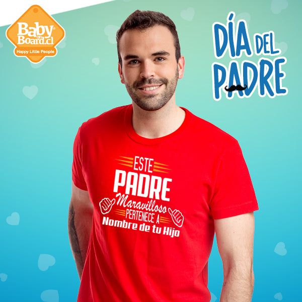 Polera Hombre Este Padre Maravilloso Pertenerce A...