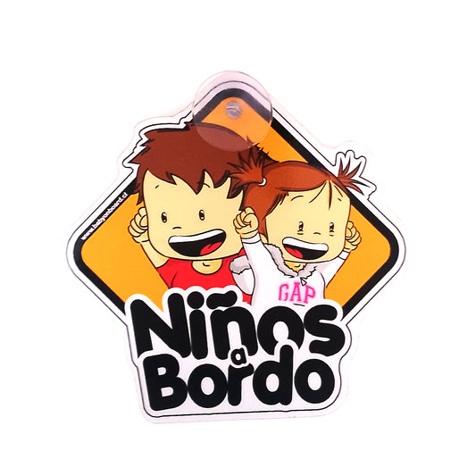 Letrero "prototipo" ventosa, niños  (GAP)