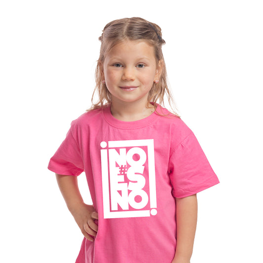 Polera Niña "No es No"