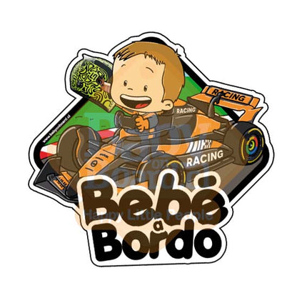 Letrero Bebé a Bordo Lando F1 (caja 6 unidades)